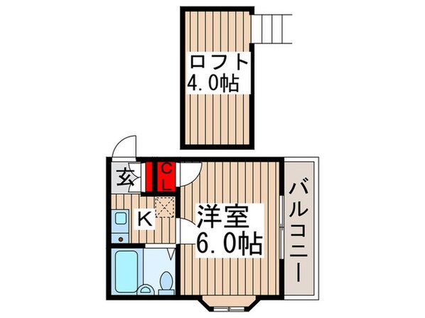 ロフティスピング鎌ヶ谷の物件間取画像